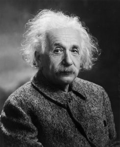 アインシュタイン の肖像写真