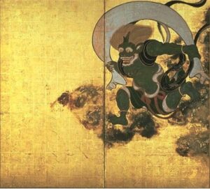 展示される右隻部分
